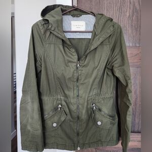 Olive green light jacket